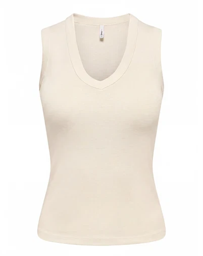 Only - ONLRina Tank Top - Antique White